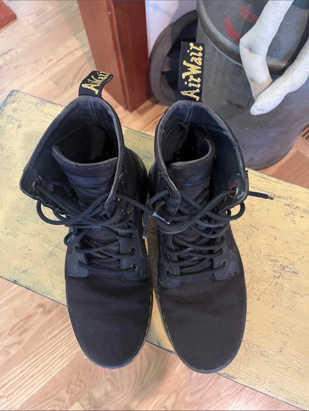 Dr. Martens Black Men's Lace-Up Tactical Boots